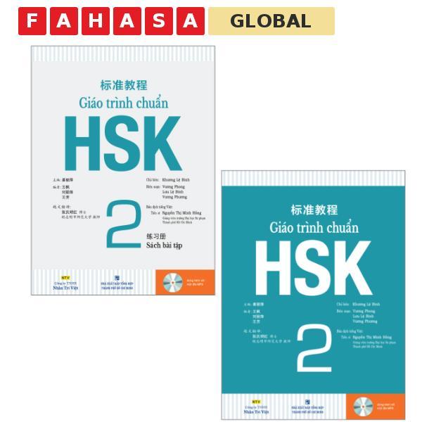 Combo Sách Giáo Trình Chuẩn HSK 2 - Sách Bài Học Và Bài Tập (Bộ 2 Cuốn) (Tái Bản)