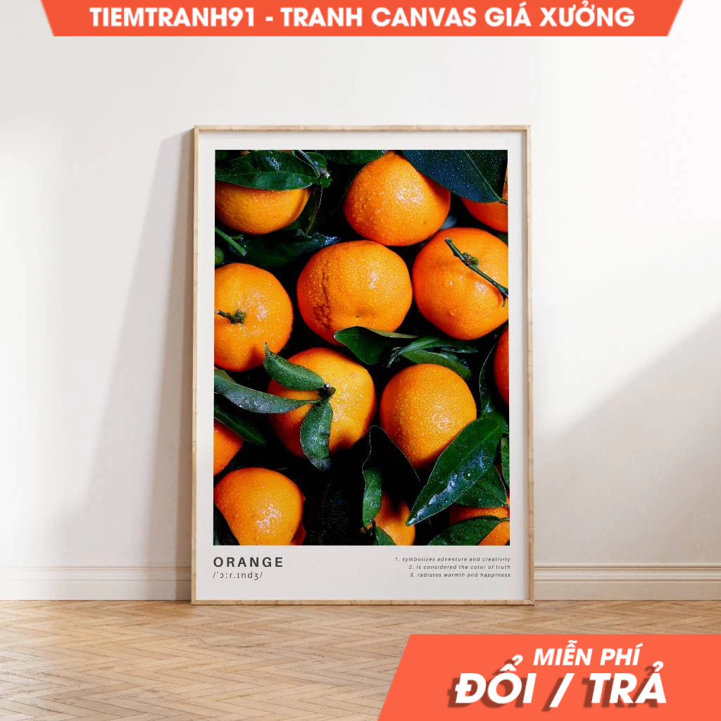 Tranh treo tường, Orange Wall Art Trendy Kitchen Wall Art Orange Definition Modern Kitchen Art Photo