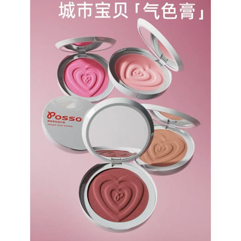 POSSO POSO / City Baby Color Cream Blush Cream Matte Shrink Color Expansion Color Atmosphere Officia