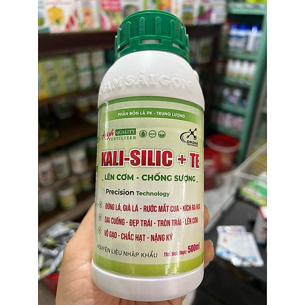 KALI SILIC + TE, KALI SILIC KẼM , KALI SILIC BO Chai 500ml giúp chống sượng , lên cơm …