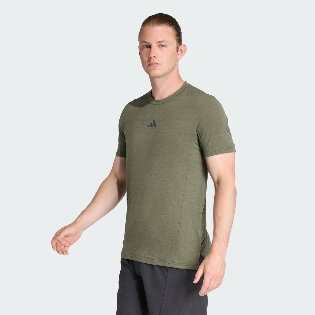 adidas Gym & Training Áo Thun Tập Luyện Designed for Training Nam màu xanh lá JX3288