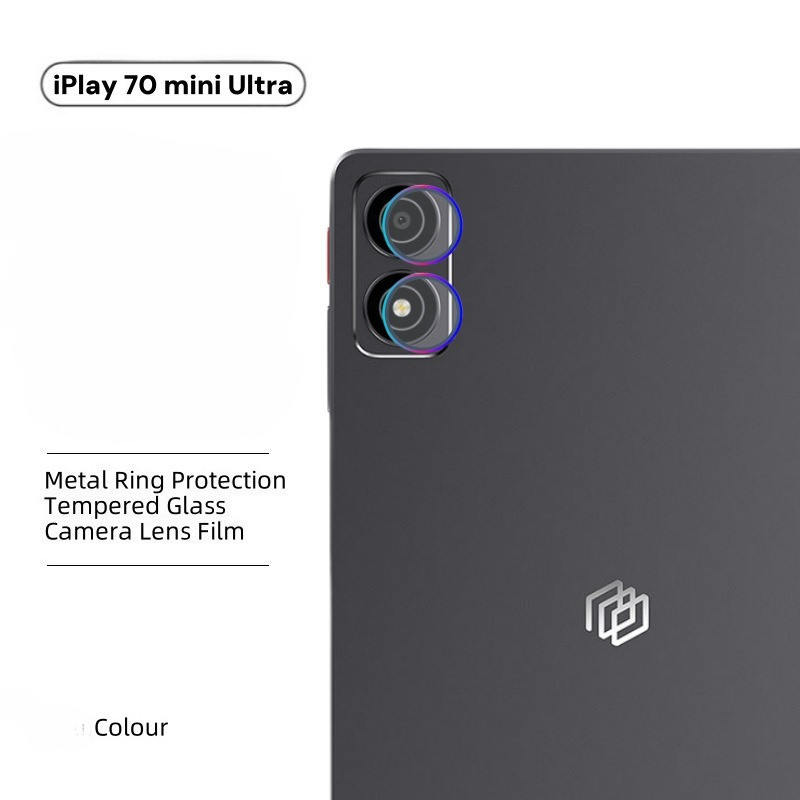 Kính Bảo Vệ Camera Phía Sau Cho Alldocube iPlay 70 Mini Siêu Chữ Ký Vòng Kim Loại Bảo Vệ Camera Cho 