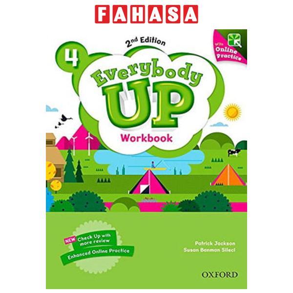 Sách ngoại văn: Everybody Up 2E 4: Workbook with Online Practice Pack