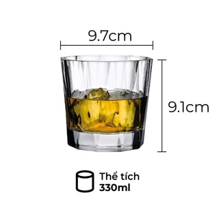 Bộ Ly Hemingway Whisky NUDE - 4 Cái