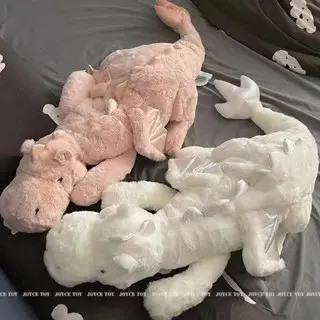 Jellycat 90cm & 130cm Rồng Sang Trọng Đồ Chơi Khủng Long Dễ Thương Sang Trọng Gối Quà Tặng Cho Trẻ E