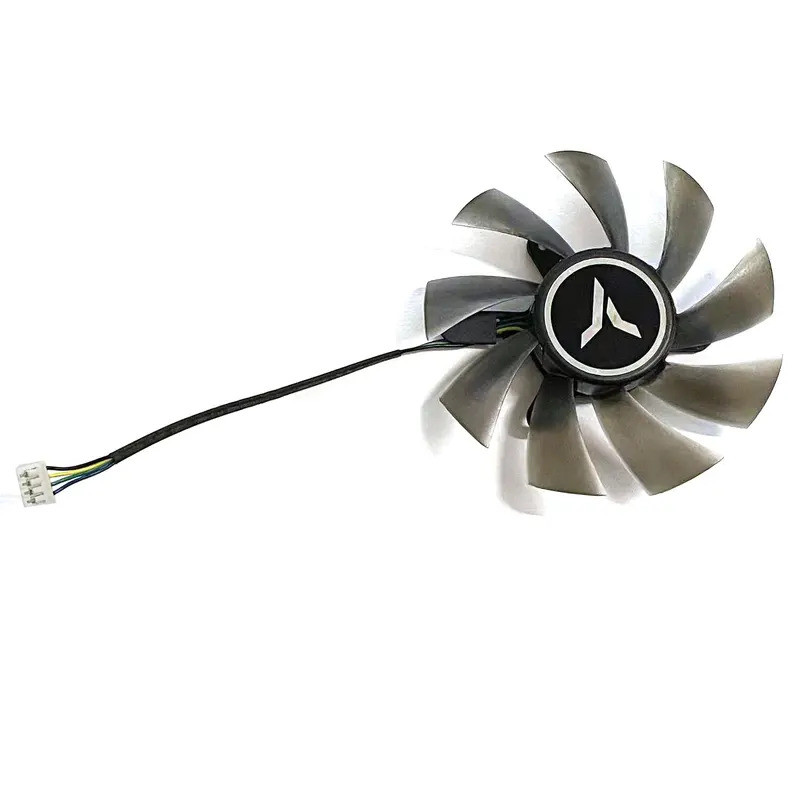 Dành Cho YESTON Radeon RX6400 4G GDDR6 card Đồ Họa Thay Thế 85MM 4PIN DIY Quạt RX6400 GPU