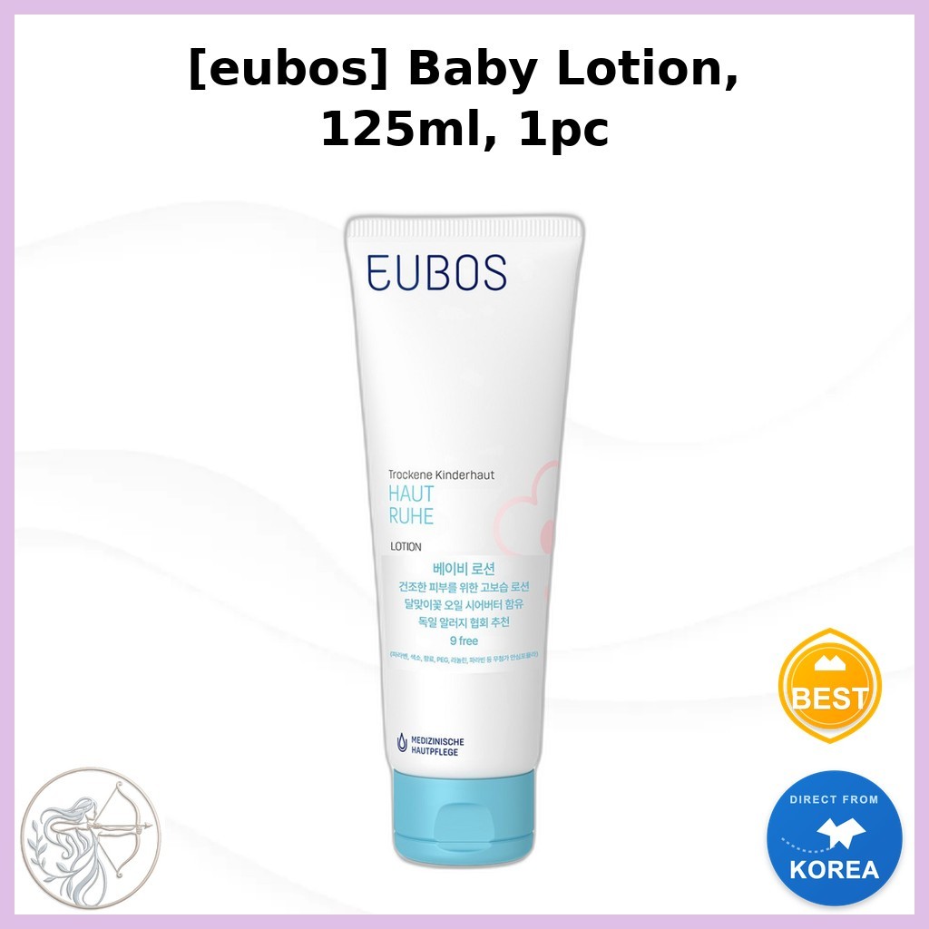 [eubos] Sữa dưỡng trẻ em, 125ml, 1pc / Sữa dưỡng ẩm nhẹ nhàng Hàn Quốc / Chính hãng 100% của BAXEL