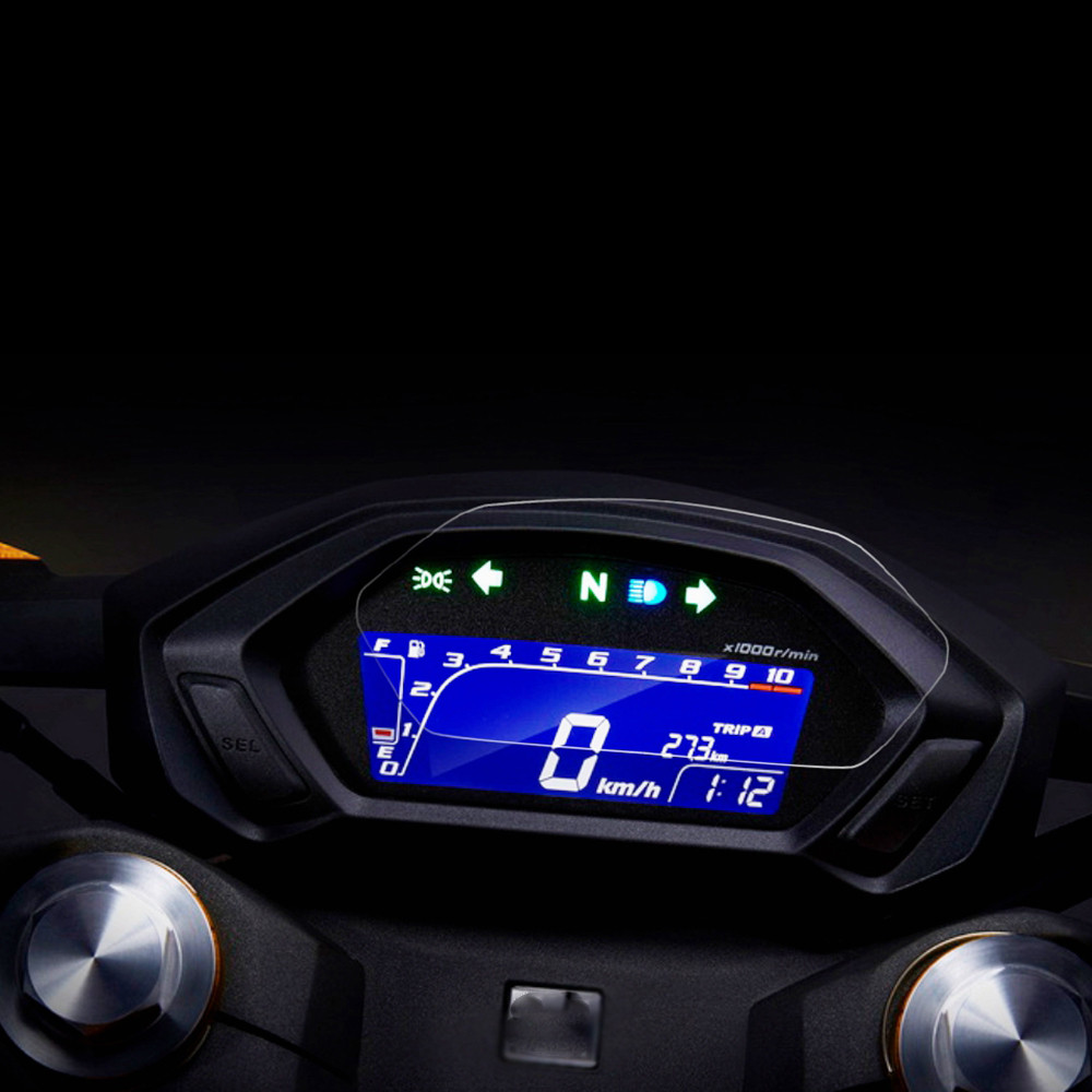 Xe Máy Trong Suốt Cụm Chống Trầy Xước TPU Phim Bảo Vệ Màn Hình Cho Xe HONDA CB190R CBF190X cb190r cb