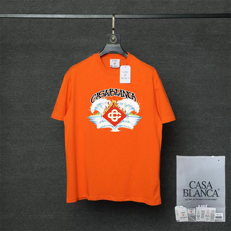 Venta Caliente THỜI TRANG Nam Nữ Áo Thun Cotton Jet stream flame Áo Ngắn Tay