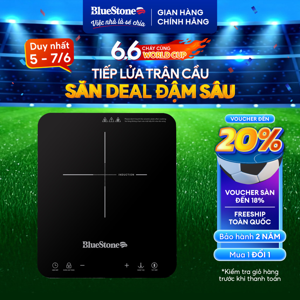 Bếp Từ Đơn 2000W BlueStone ICB-6729
