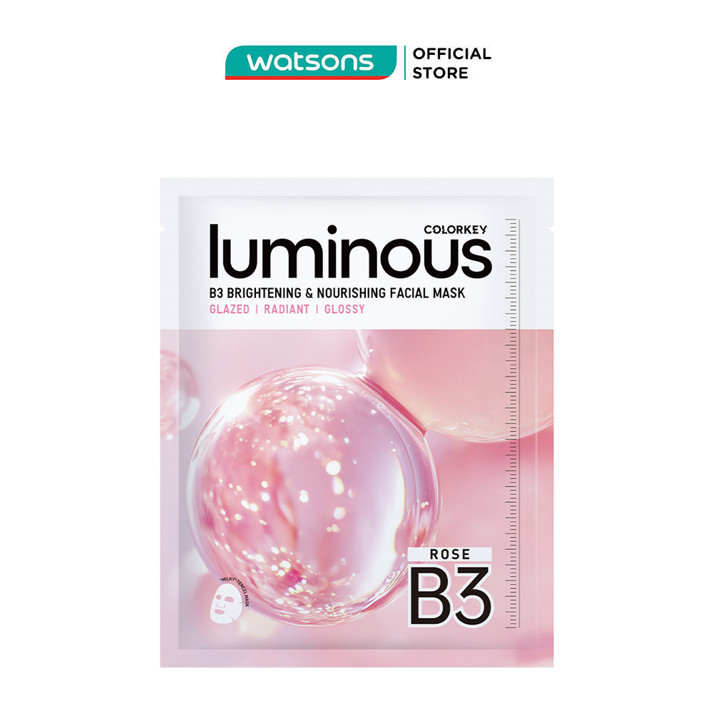 Mặt Nạ Dưỡng Ẩm Và Sáng Da B3 Colorkey Luminous B3 Brightening & Nourishing Facial Mask 30ml