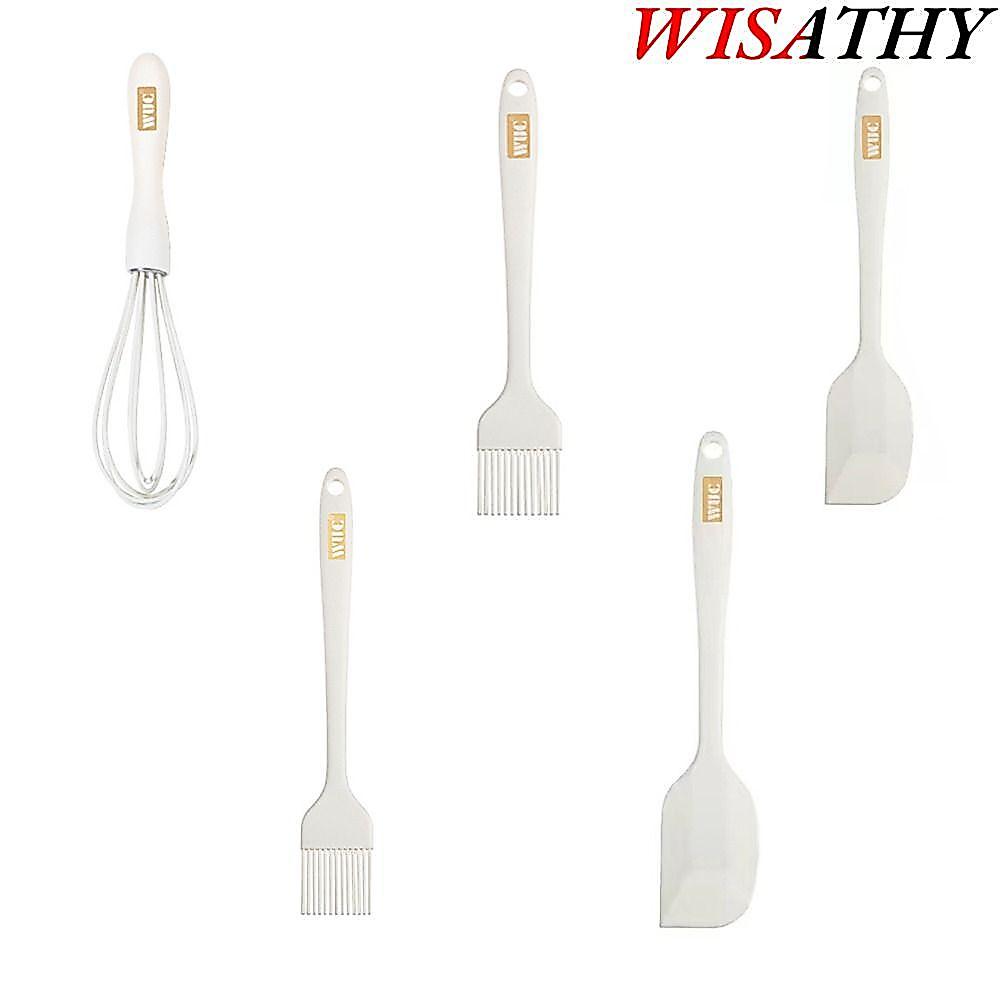 WISATHY Tiện ích nhà bếp, Thiết kế tiện dụng Dụng cụ nấu ăn chịu nhiệt, Thiết kế lỗ treo Dụng cụ nấu