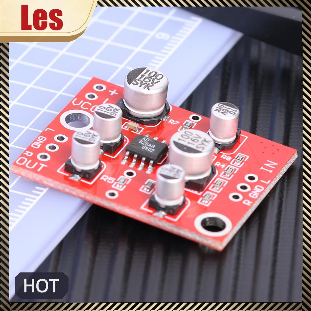 5-15V AD828 Chip Stereo Preampifier Board Mô-đun Preamp Power Preamp Power Amplifier Board Preamp