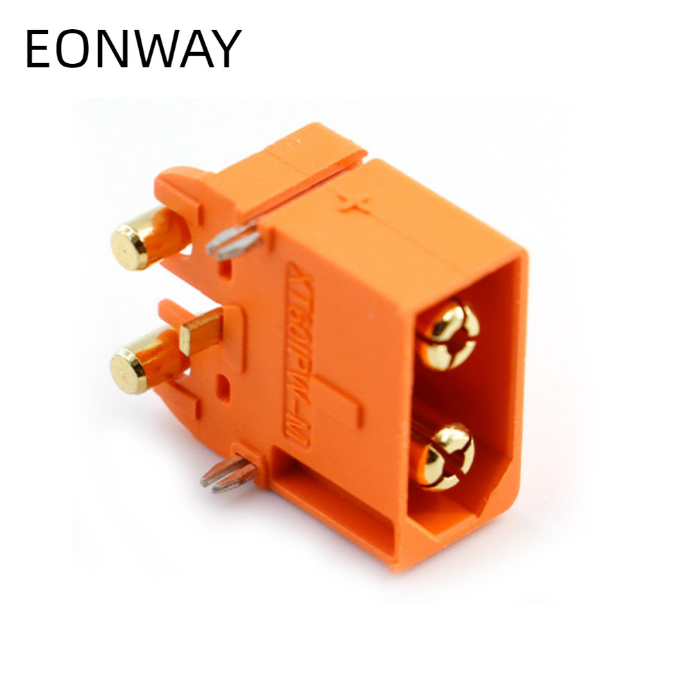 EONWAY 2 cái XT60IE-M XT60IPW-M, Đầu nối Amass mạ vàng, dòng XT60I, dễ lắp đặt, 2+1 chân cắm XT60I-F