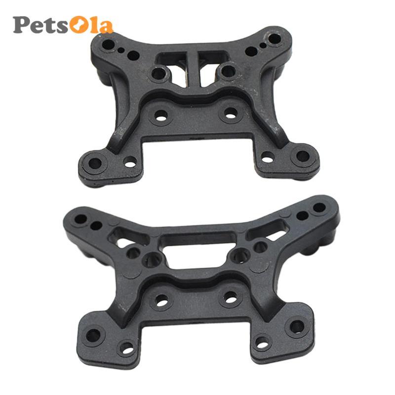 2 tháp pháo giảm xóc trước và sau cho Wltoys 124008 124010 Xe bánh xích RC tỷ lệ 1 / 12
