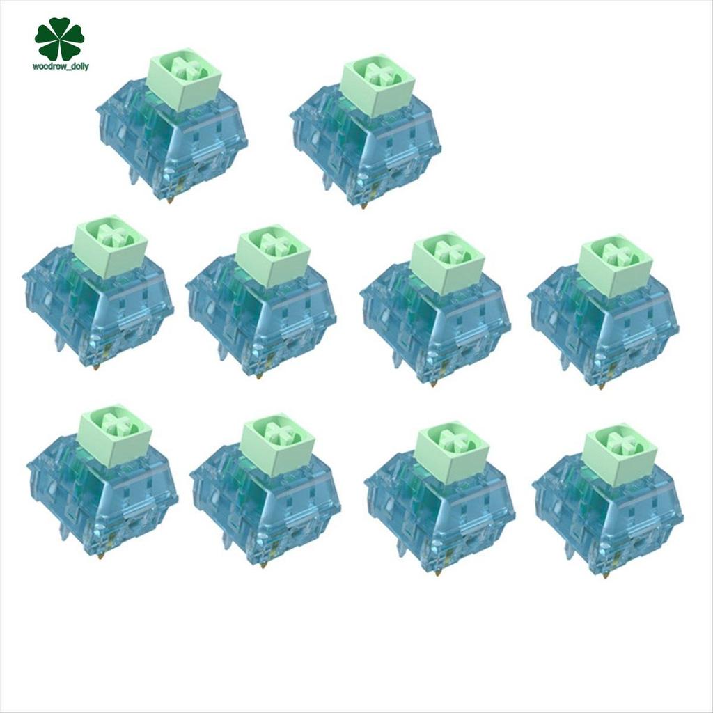 10 Chiếc Hộp Bàn Phím Công Tắc Bàn Phím Cơ Tùy Chỉnh Cherry MX 5 Chân Công Tắc Cho Feker 75 GMK67 GK