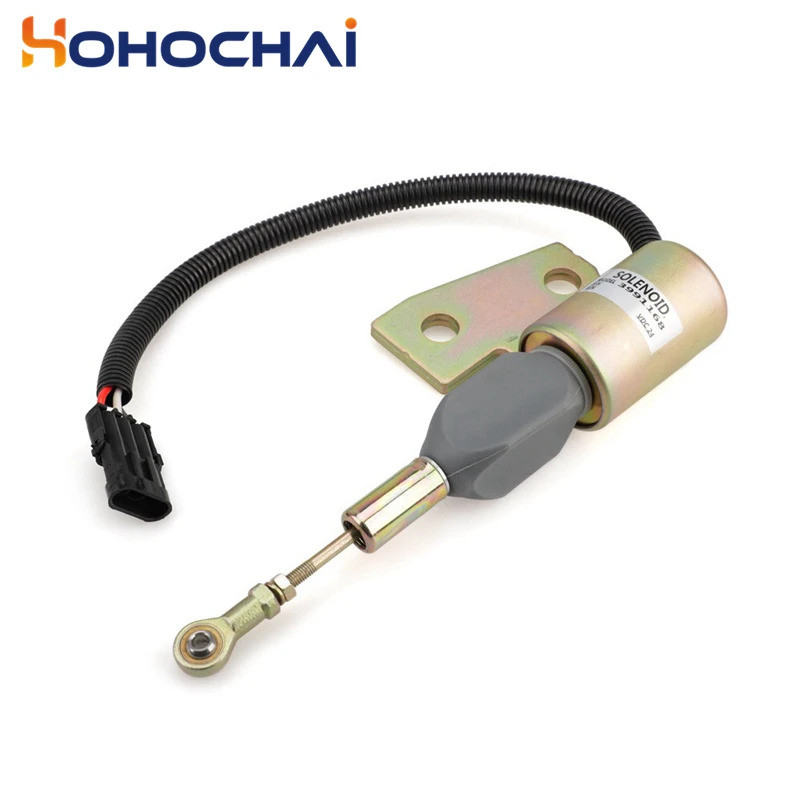 Phần máy phát điện Diesel 3991168 SA-4941-24 24V Nhiên Liệu Tắt Van Điện Từ Dừng Solenoid Cho Động C