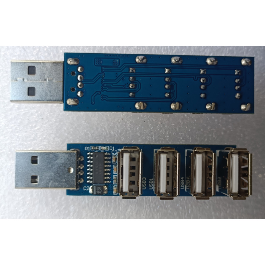 H HS8836A USB2.0 Mở Rộng Một Cho Bốn HUB Một Điểm Bốn HUB Máy Tính USB Docking Station