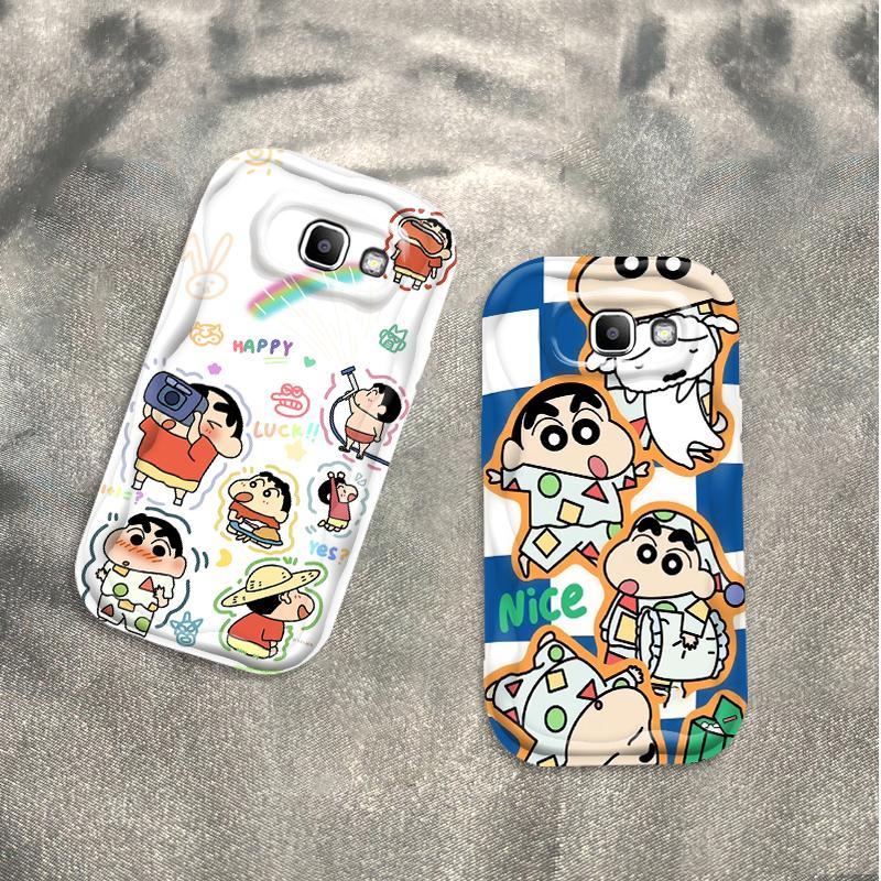 Thích hợp cho Samsung J7 Prime ON7 2016 Vỏ điện thoại chống sốc mềm Crayon Shin-chan