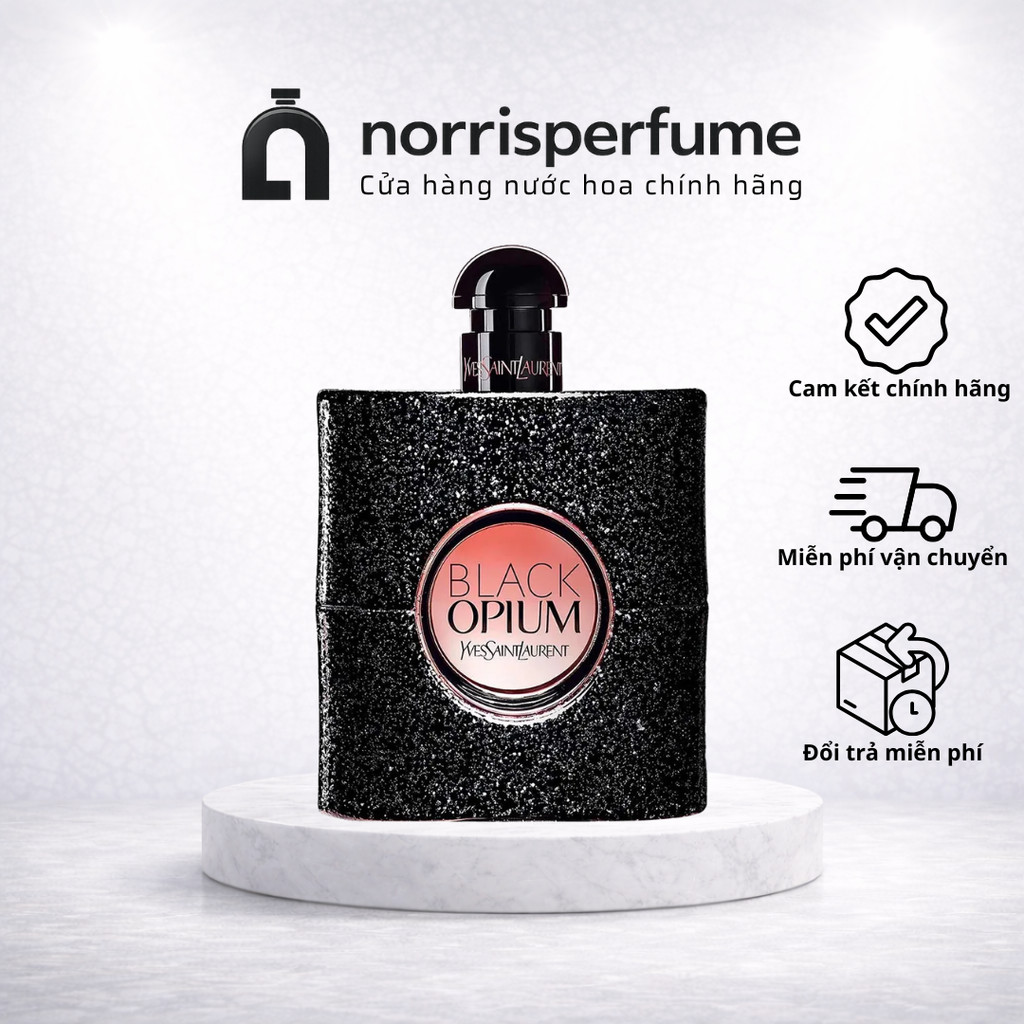 [Chính hãng] Nước Hoa Nữ Norrisperfume Fullsize 90ml YSL Black Opium EDP Cá Tính, Gợi Cảm & Lôi Cuốn