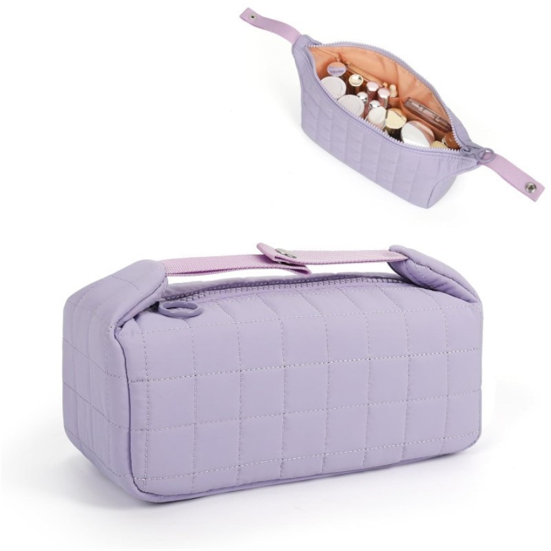 Phong Cách Mới Cotton Gangyi Túi Đựng Mỹ Phẩm Du Lịch Di Động Cao Cấp Cảm Giác Dung Tích Lớn Túi Bảo