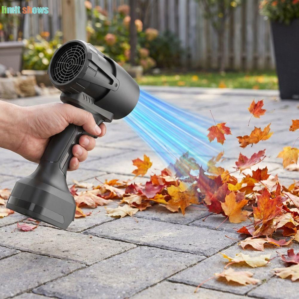 Máy thổi lá LIMIT SHOWS 2 trong 1 21V, hút bụi và thổi mạnh, sạc lại, làm sạch xe hơi