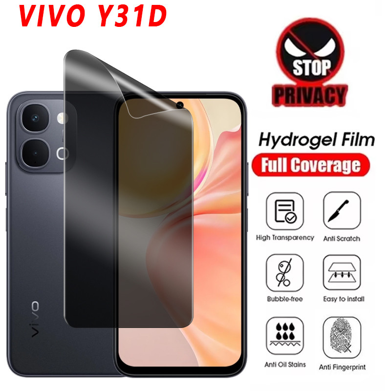1 ~ 3 Phim Hydrogel Chống Gián Điệp Cho VIVO Y31D Pro 4G 5G 2026 VIVOY31DPro Y31DPro VIVOY31D Bảo Vệ