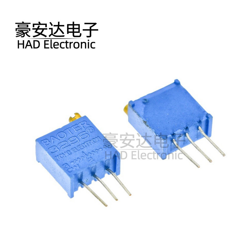3296W 100R Điều Chỉnh Hàng Đầu Đa Vòng Có Thể Điều Chỉnh Điện Áp 10R 100R 50R 200R 500R