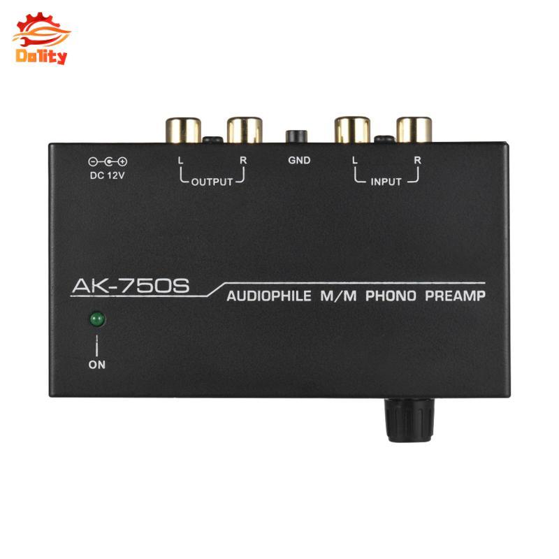 Phono Preamp Preamp Preamp Âm thanh tuyệt vời Di động Chuyên nghiệp Hiệu suất âm thanh có độ ồn thấp