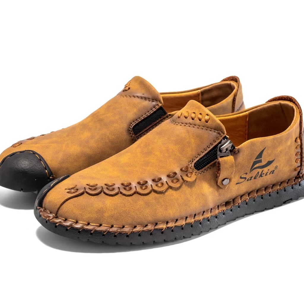 Loafer Thời Trang Thoáng Khí Nhẹ Cổ Điển Đẹp Trai Nam Loafer Chất Lượng Cao Loafer Nam Lái Xe Giày