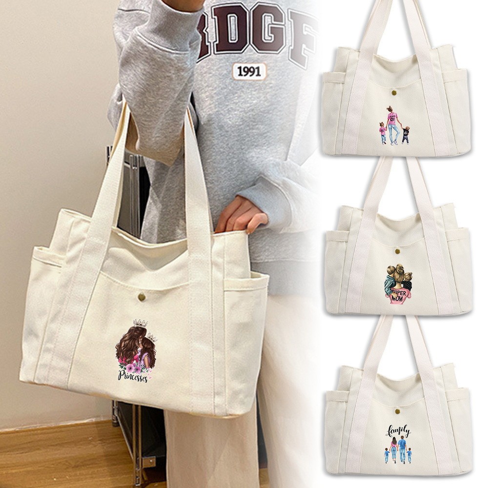 Canvas bag Canvas zipper bag for clothes Young Tour Tote Travel Tote Multi Pocket Bag Large Capacity
