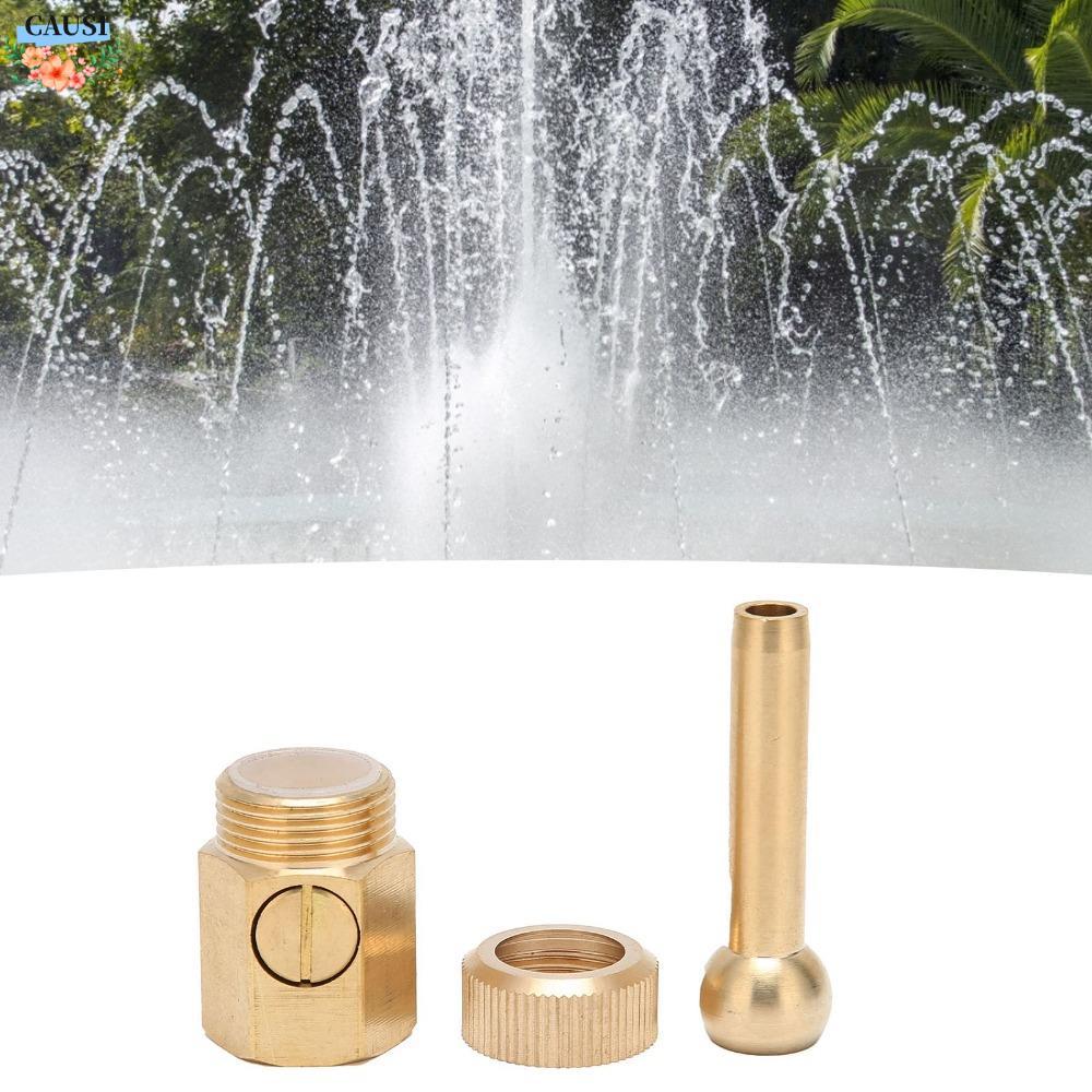 Vòi phun nước CAUSI, Vòi phun nước bằng đồng thau có ren nữ G1 / 2 / G3 / 4 / G1, Vàng bền có thể đi