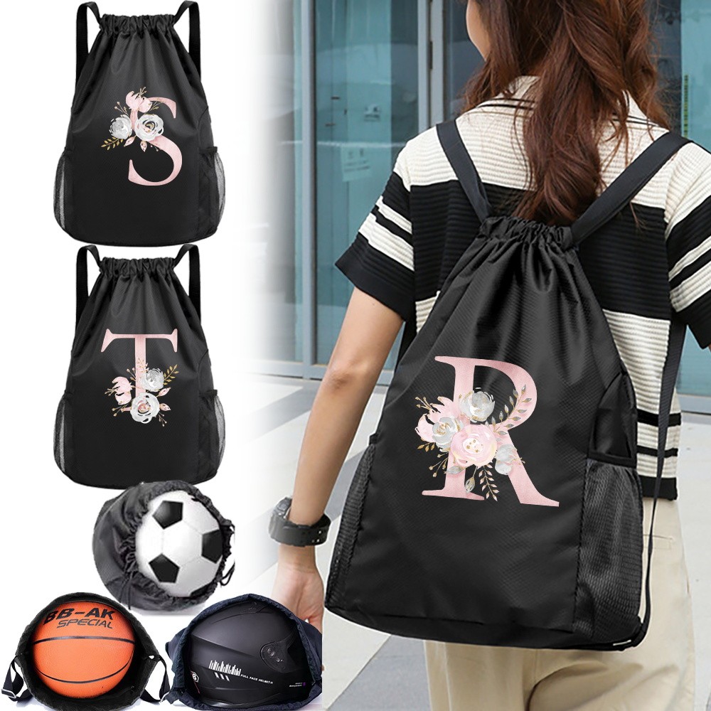 Fashionable Helmet Storage Bag Personalized Print Lightweight Portable A New Trend In Cycling Pink F