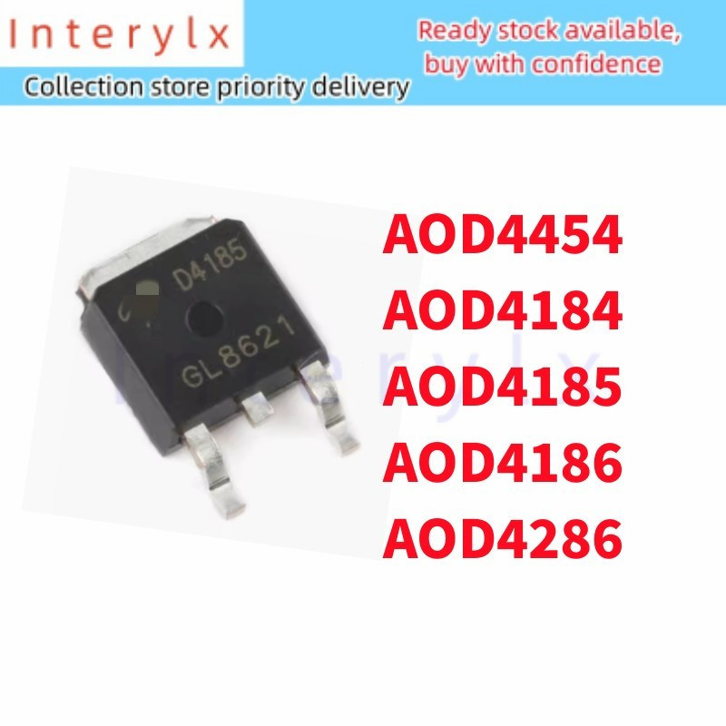 5 Chiếc AOD4184A AOD4184L D4184A AOD4184 D4184 AOD4185 AOD4186 AOD4286 AOD4454 D4185 D4186 D4286 D44