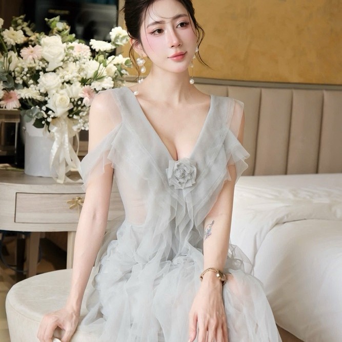 Đầm thiết kế Khâu Design