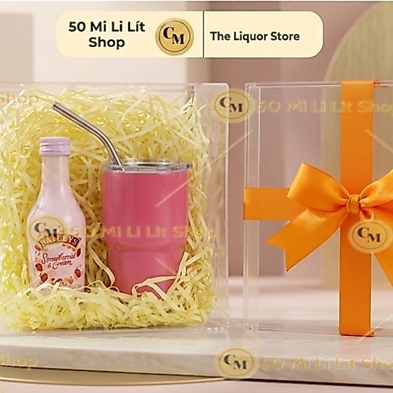 Quà tặng BAILEY MINI + Ly giữ nhiệt mini | JAGER MINI + ly mini
