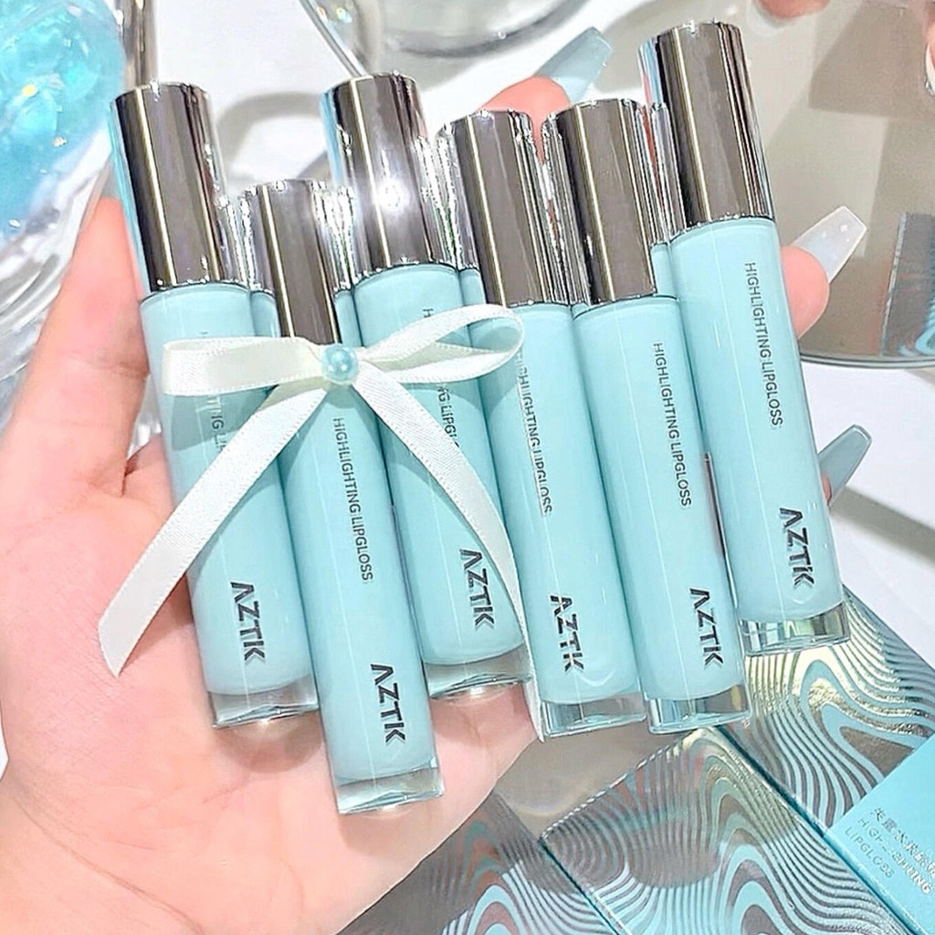 AZTK / Jingzhi Lost Heavy Water Wave Lip Jelly Lip Gloss Lip Gloss G06 Water Gloss Mirror G01 Chính 