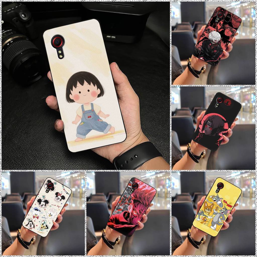 Ốp Điện Thoại Chống Sốc Dễ Thương Cho Samsung Galaxy Xcover5 / SM-G525F Bền Full Bọc Lưng Vỏ Mềm Túi