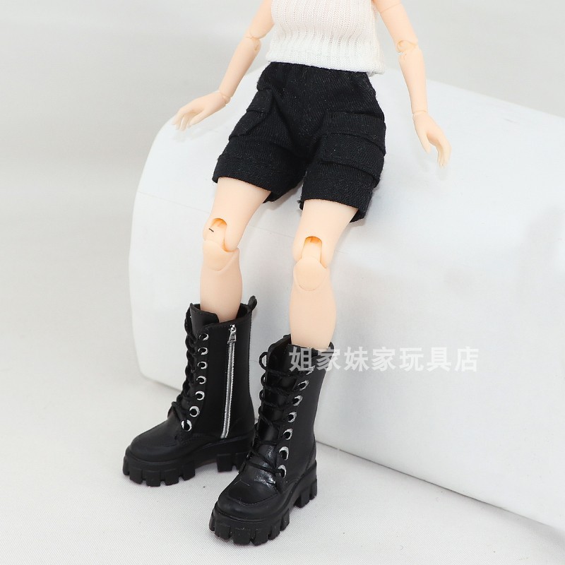 1 / 12 Người Lính Boot Phụ Kiện romankey romankey Martin Boots Ốc Vỏ 20cm Nữ Cơ Thể Chiến Đấu Giày