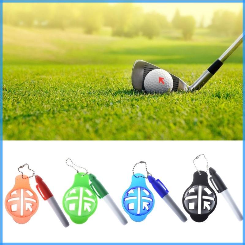 ARZ Golf Multi-track Line Marker Golf Line Marker Pen Golf Training Mẫu