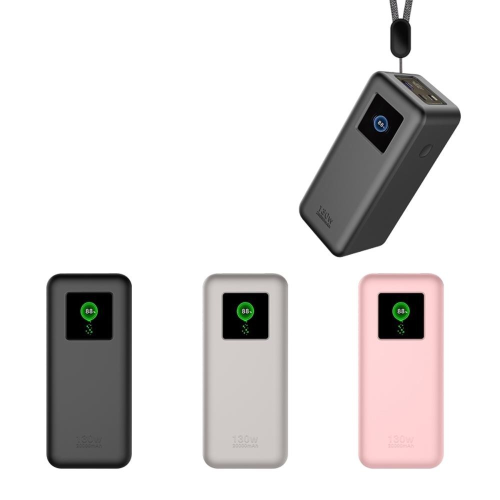 Vỏ Silicon Mềm Màu Trơn Cho UGREEN Nexode Power Bank (20000mAh 130W) Vỏ Bảo Vệ Chống Sốc