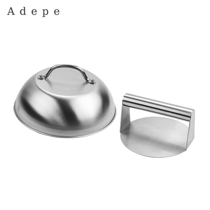 Mái vòm nóng chảy phô mai, Tiện ích nhà bếp Burger Press, Vỏ basting, Mái vòm xếp nếp cho Phô mai nư
