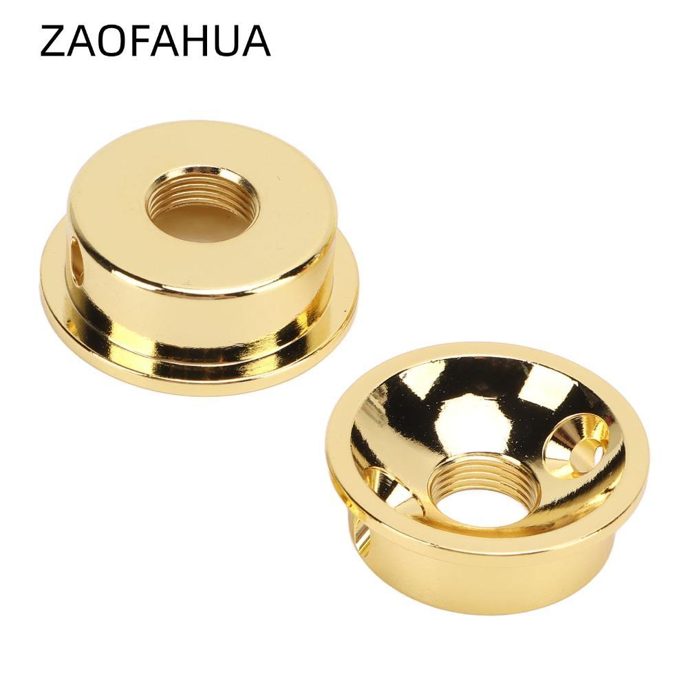 ZAOFAHUA 2 Chiếc Đàn Guitar Điện Jack Đĩa, Kim Loại Màu Vàng Đàn Guitar Điện Jack Cover, Chuyên Nghi