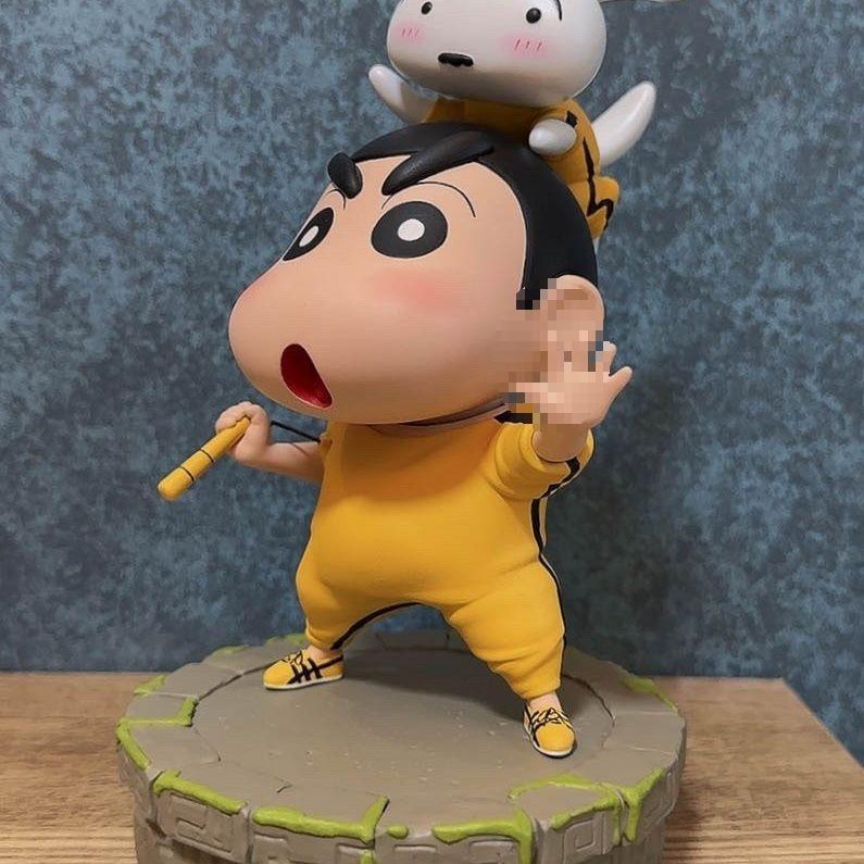 2026 Sản Phẩm Mới Crayon Shin-Chan Anime Hình Kung Fu Shin-Chan Shin-Chan Hình Wu Dai Wu Crayon Shin