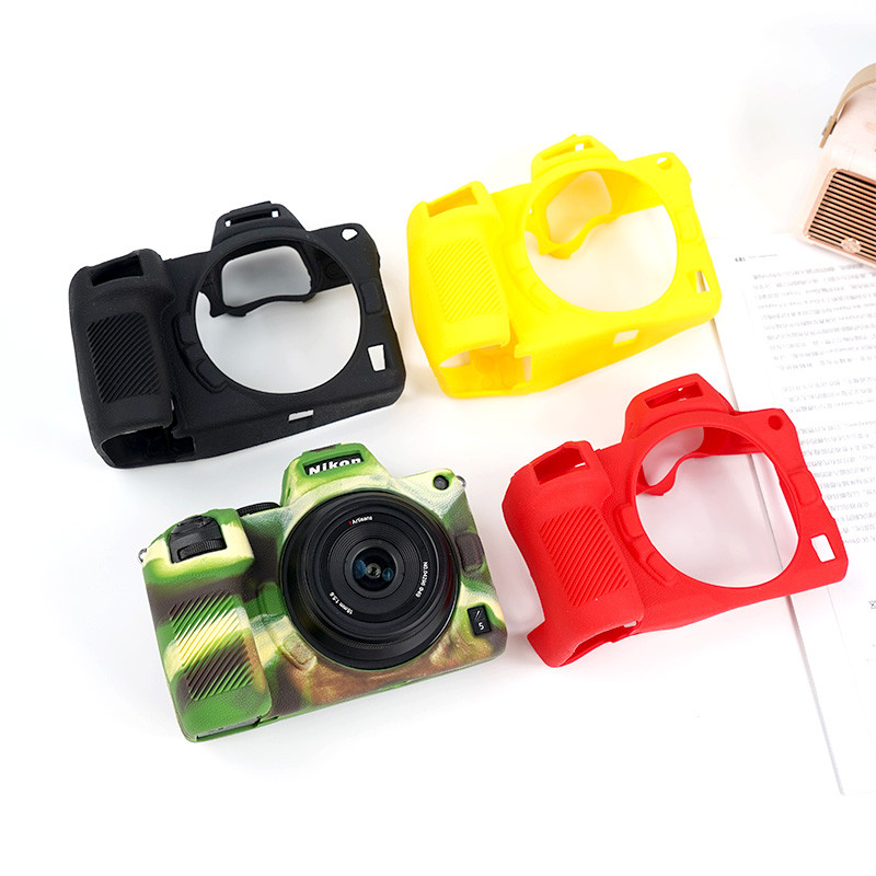 Thích hợp cho túi đựng máy ảnh NIKON Z63 Z5 Vỏ silicon thế hệ thứ hai NIKON Z62 / Z72 Vỏ bảo vệ z50 