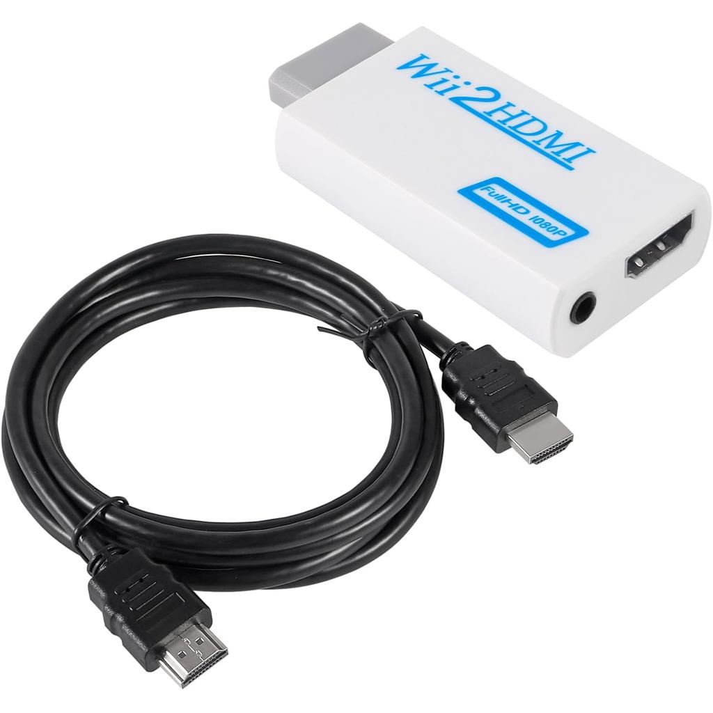 Bộ chuyển đổi Aokin Wii sang HDMI, Bộ chuyển đổi Wii sang HDMI 1080P 720P Video đầu ra với giắc cắm 