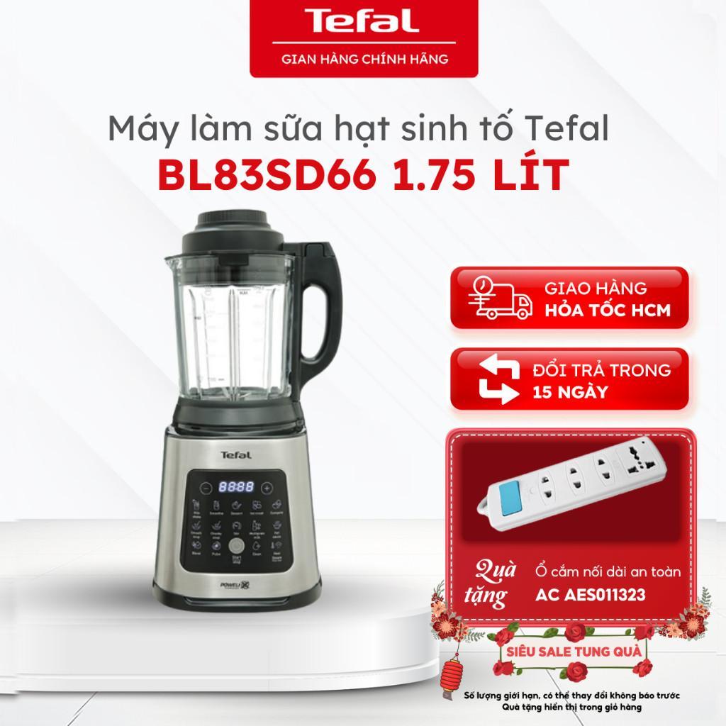 Máy làm sữa hạt Tefal BL83SD66 - 1.75L, cối thủy tinh,10 chức năng, xay nóng lạnh |Bảo hành 24 tháng