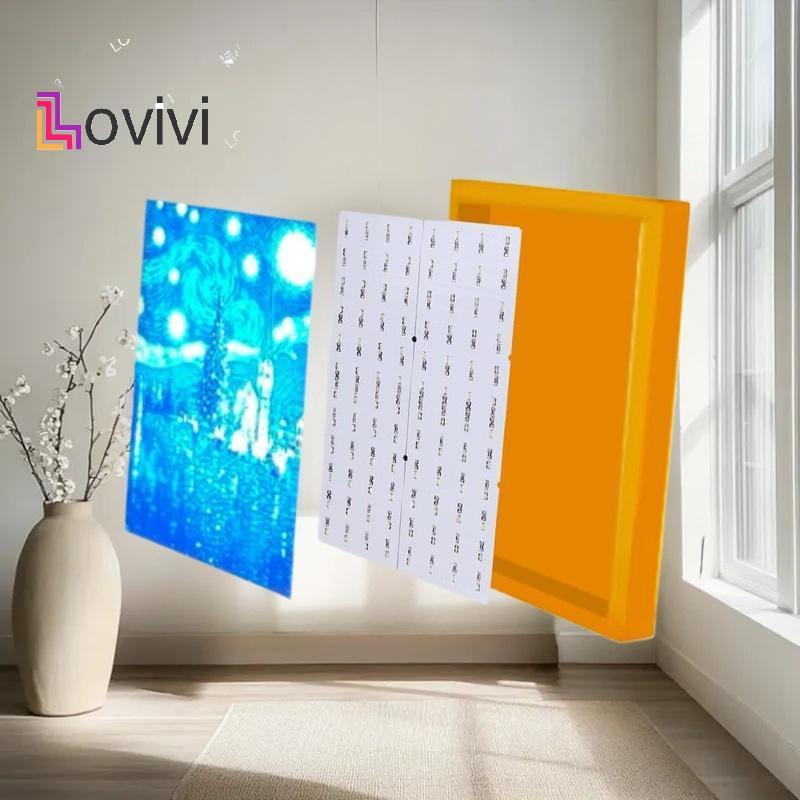 [Lovivivi] 1 Bộ PLA Basic Lithophane Bundle 3D In Lithophane Ảnh Cho Bambu Lab Lithophane Led Panel 