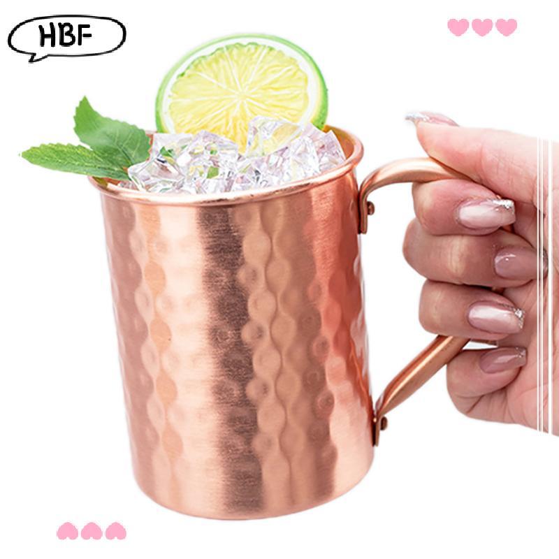 HFVN 500ml Copper Moscow Mule Mug - Bia / Cà phê / Cốc sữa - Bar Drinkware HOT