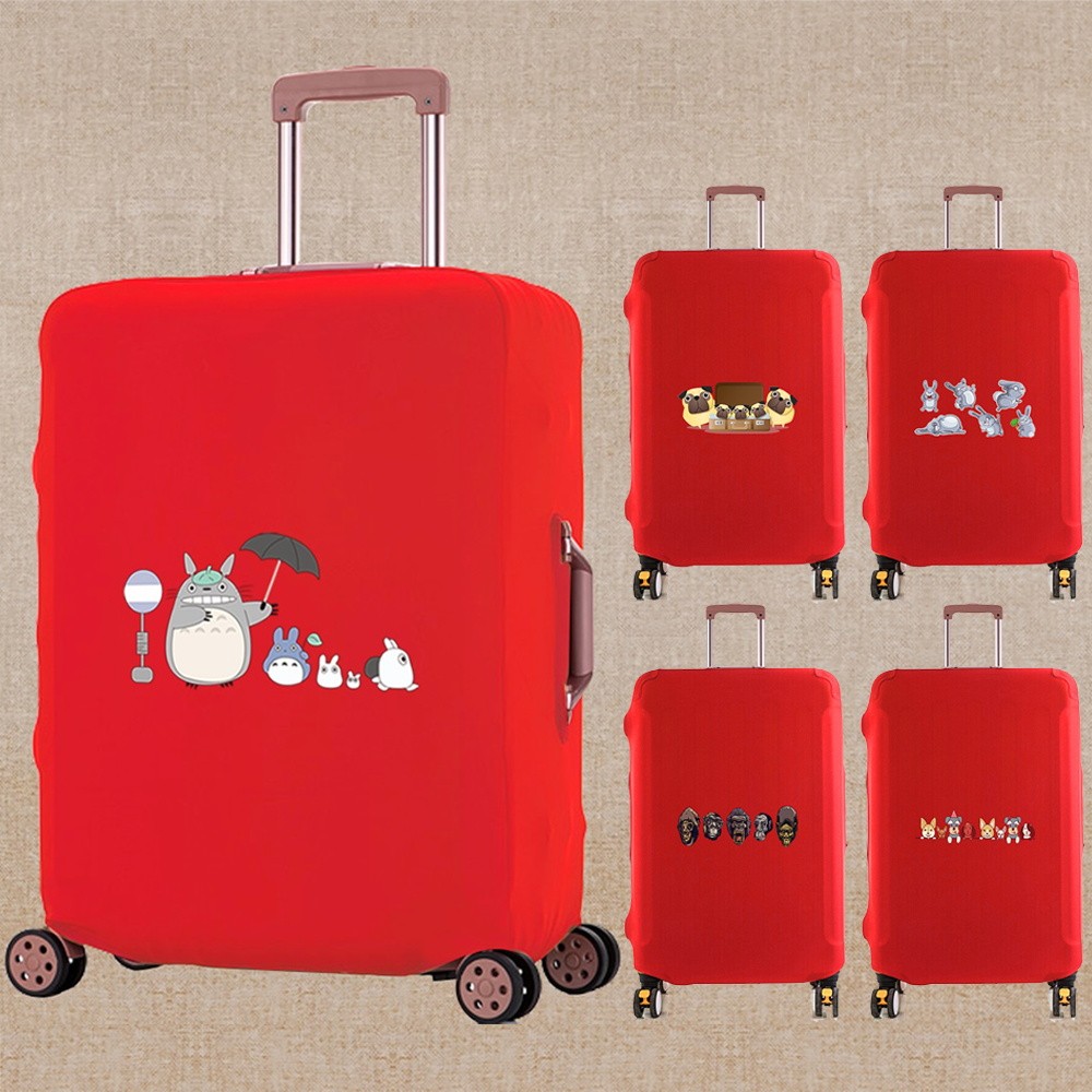 Luggage Protector Travel Elastic Protective Cover Suitcase Luggage Cover Dust Proof cartoon Series